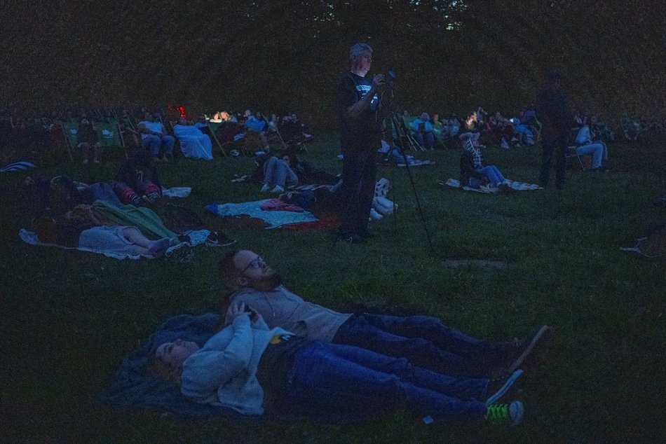 Łódź. Co to był za wieczór! Noc spadających gwiazd w Ogrodzie Botanicznym w Łodzi