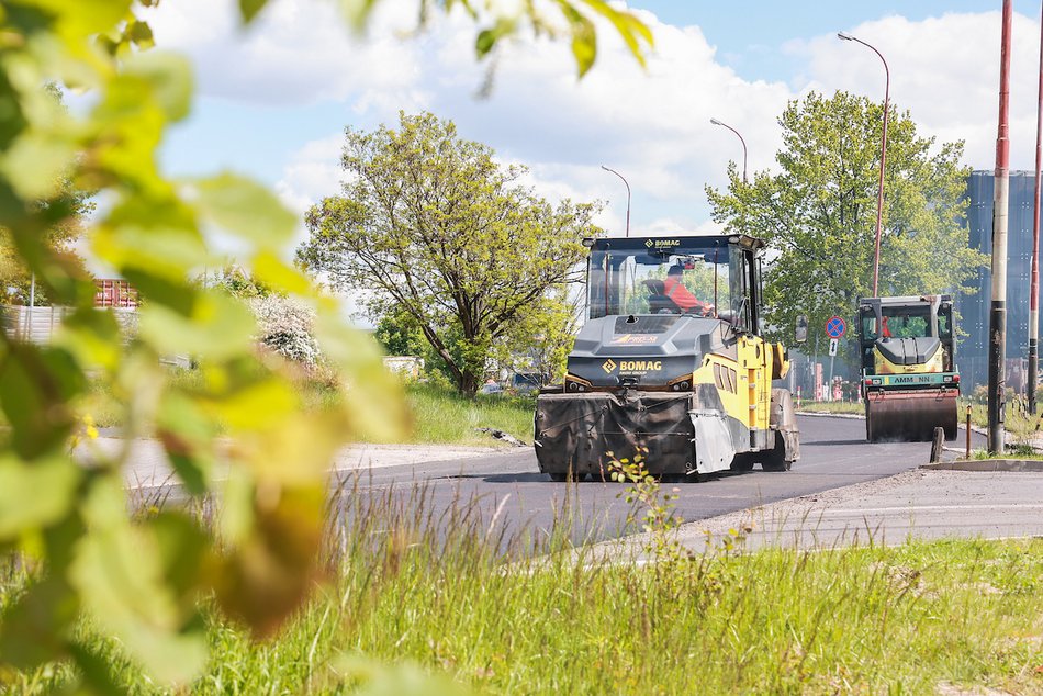 Łódź. Remont Puszkina. Drogowcy rozpoczęli wymianę nawierzchni