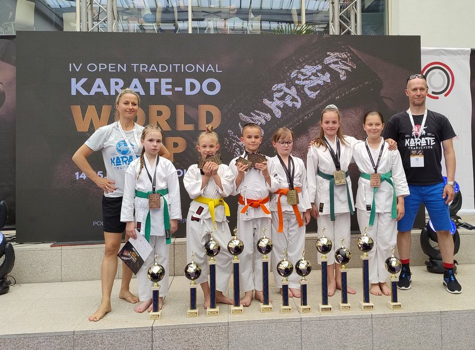 Łódź. Grad medali! Łódzka Akademia Karate Tradycyjnego na podium