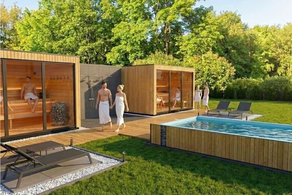 Łódź. Sauna w Aquaparku Fala w Łodzi