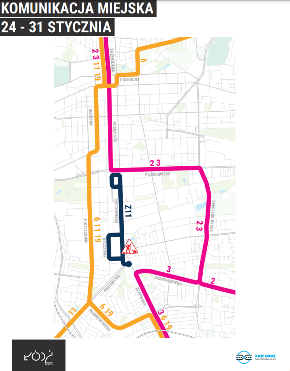 Łódź. Piotrkowską nie pojadą tramwaje MPK