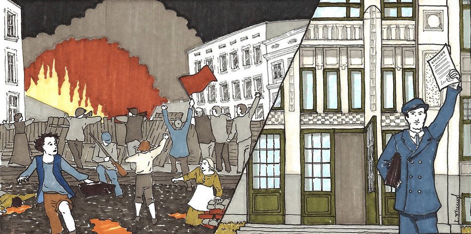 Historia bohatera z Łodzi… w obrazkach. Wystawa o Janie Kowalewskim w Fabryce Aktywności Miejskiej