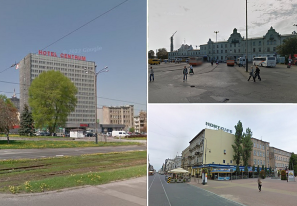 Hotel Centrum, Dworzec Łódź Fabryczna, Hort Cafe