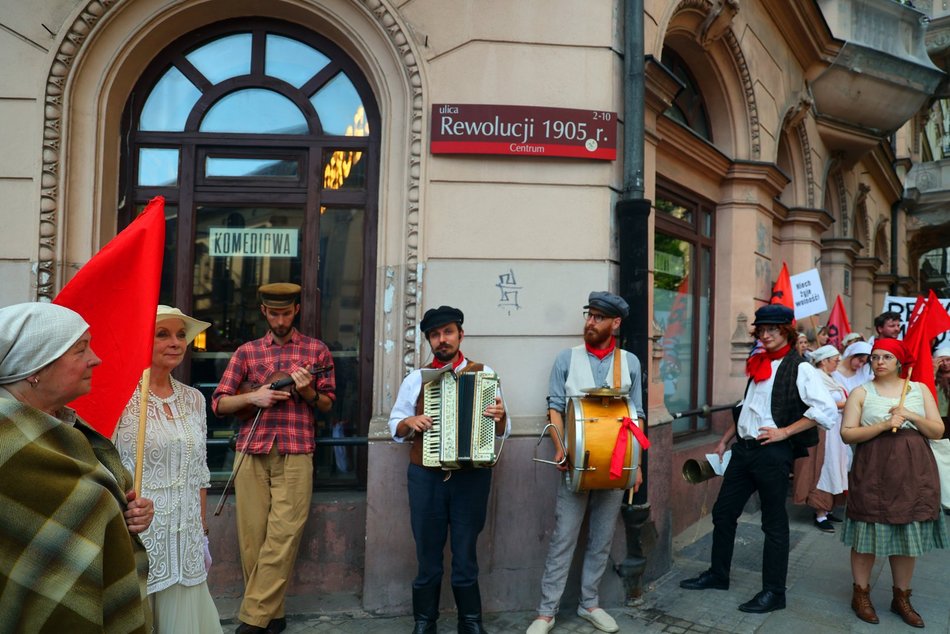 Łódź. Marsz Rewolucja w Łodzi