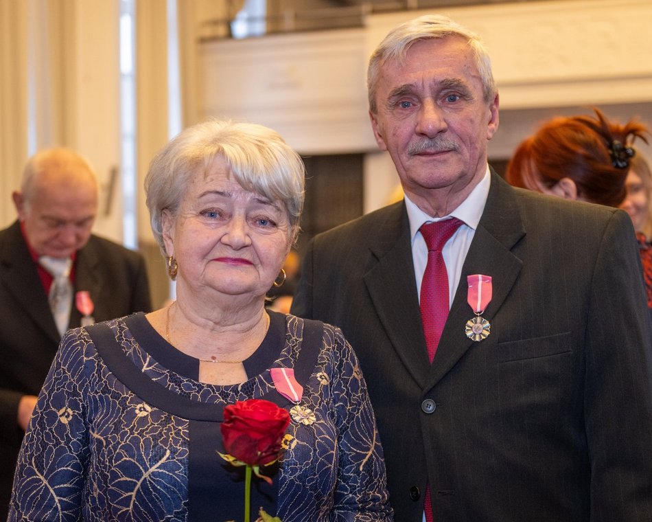 Łódź. Medale za długoletnie pożycie małżeńskie
