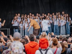 Łódź. Czesław Mozil na Miejskim Dniu Dziecka w Łodzi