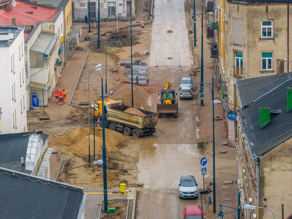 budowa wiaduktów i remont ulicy