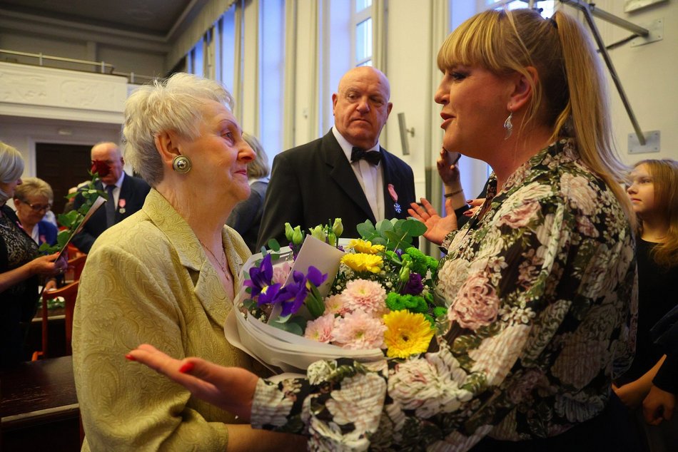 Łódź. Medale za długoletnie pożycie małżeńskie. Rekordziści są razem od 66 lat!