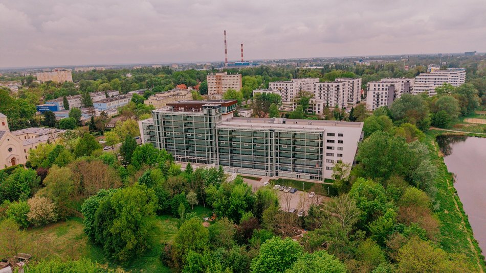 Łódź. Apartamentowiec Marina w Łodzi