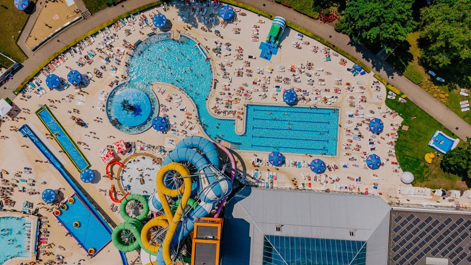 Łódź. Aquapark Fala w Łodzi
