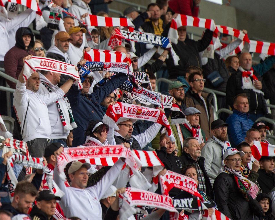 Łódź. Kibice na meczu ŁKS Łódź - Stal Rzeszów. Byłeś/aś? Znajdź się w galerii zdjęć!