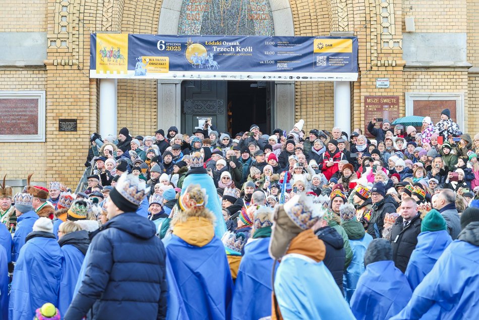 Orszak Trzech Króli przeszedł ulicami Łodzi