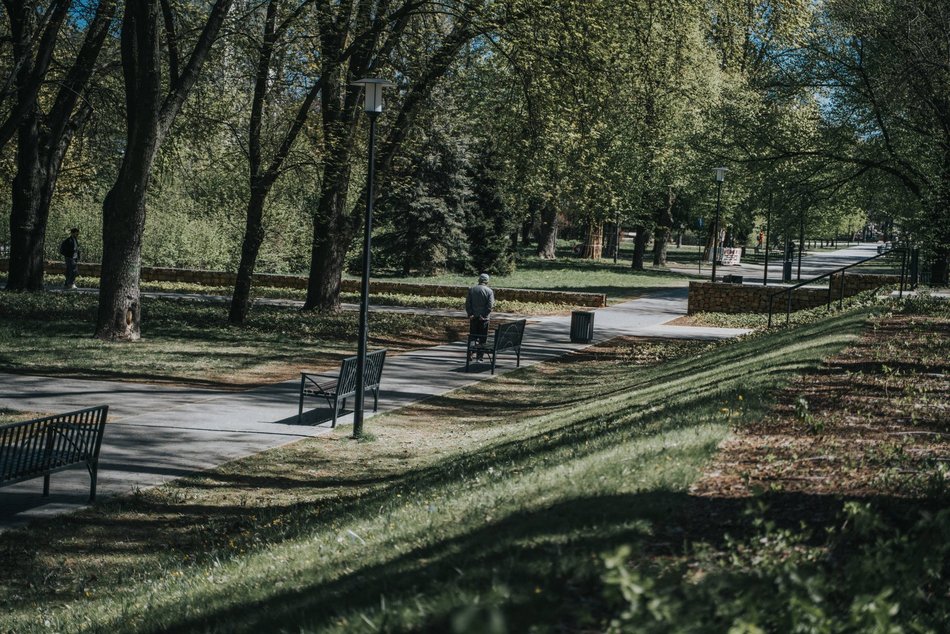 Łódź. Park Staromiejski w Łodzi idealny na majówkowy spacer. To zielona oaza w centrum miasta!