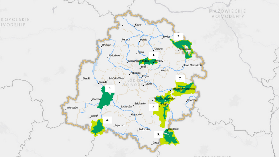 Łódź. Parki Krajobrazowe w Łódzkiem. Czy wiedziałeś, że jest ich aż 7?