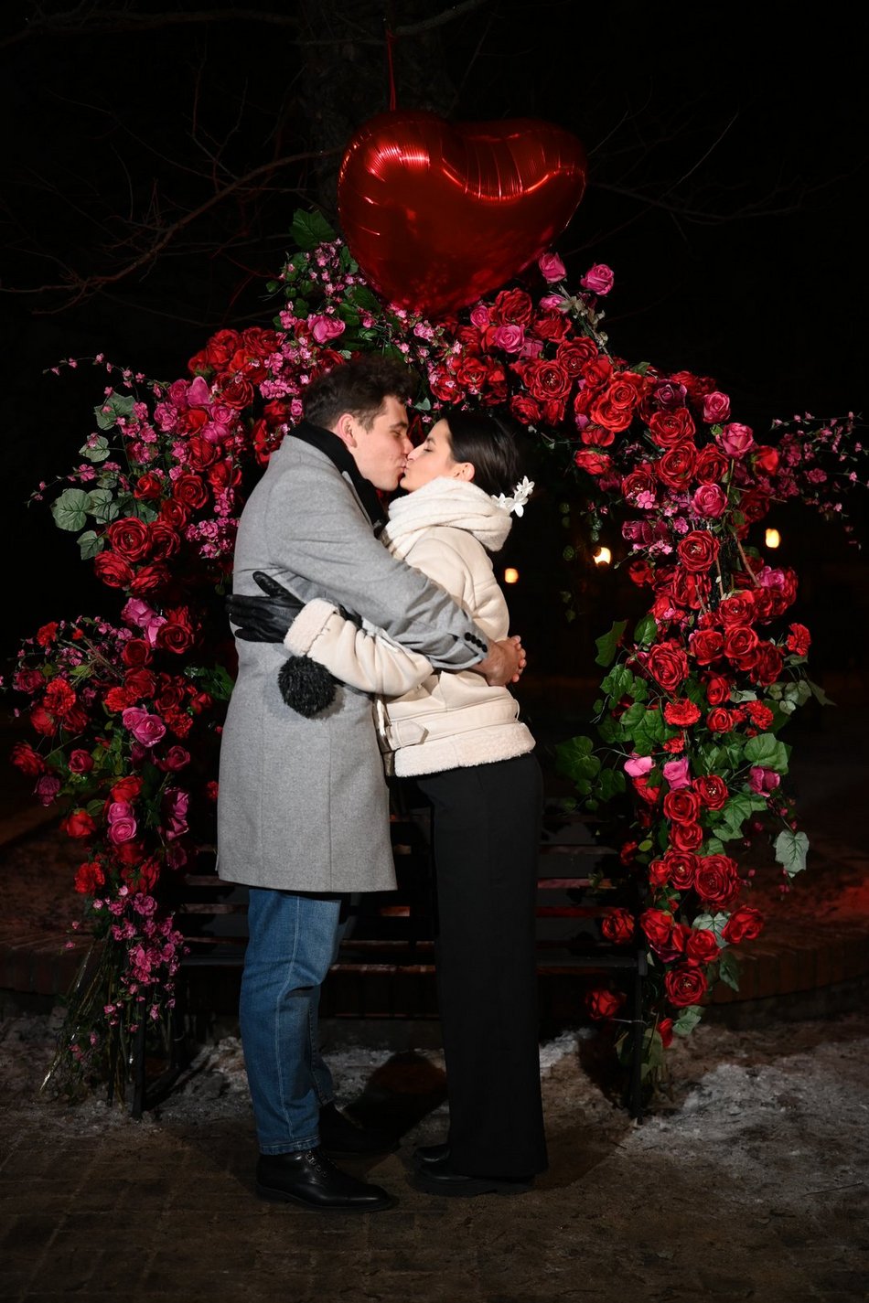 Łódź. Walentynki w Pasażu Rubinsteina w Łodzi. Aż czuć miłość w powietrzu!