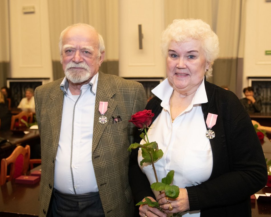 Medale dla małżeństw z Łodzi