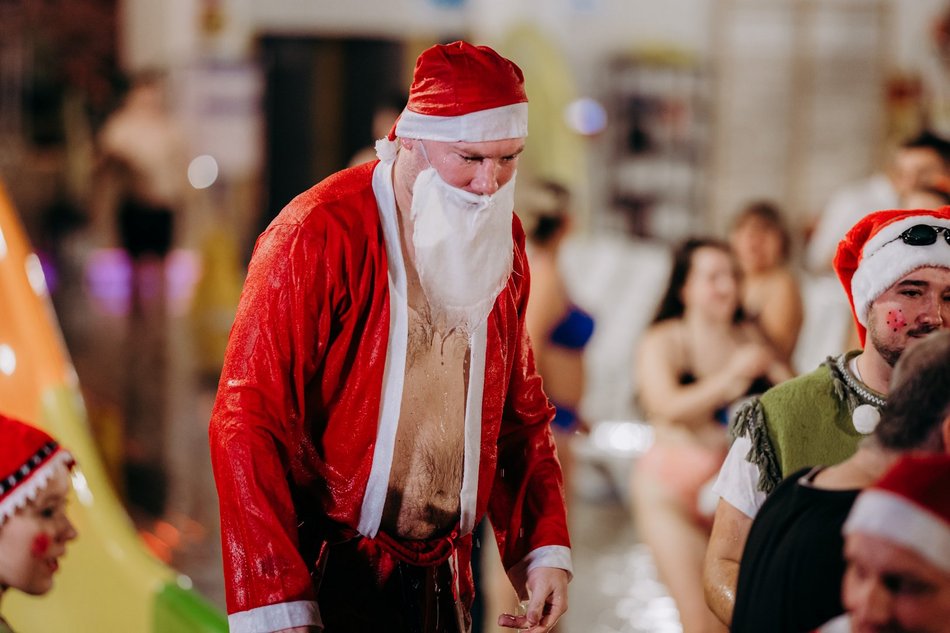 Aquapark Fala opanowały Mikołaje