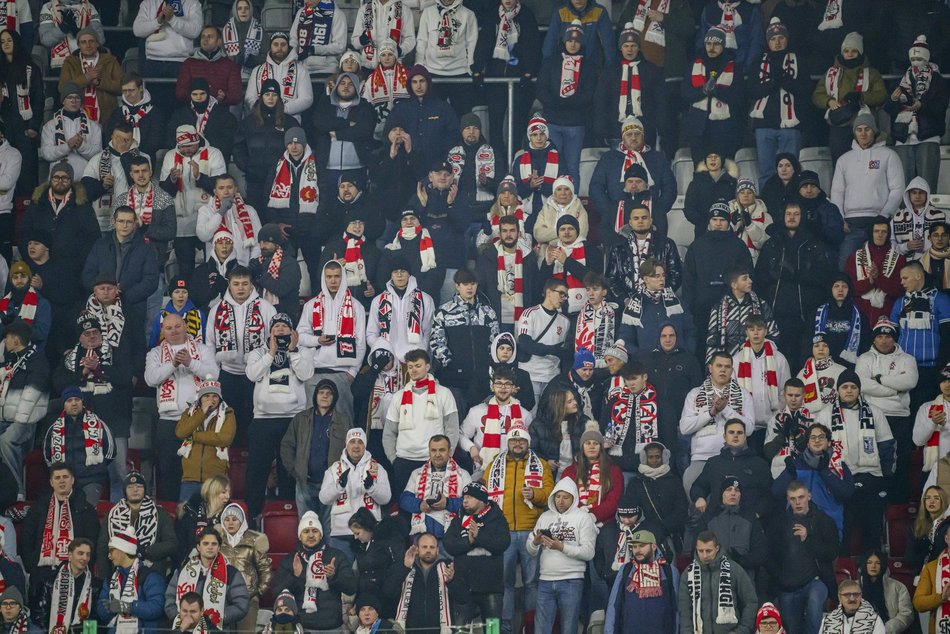Kibice na meczu ŁKS Łódź z Legią Warszawa. Byłeś? Odszukaj się na trybunach!