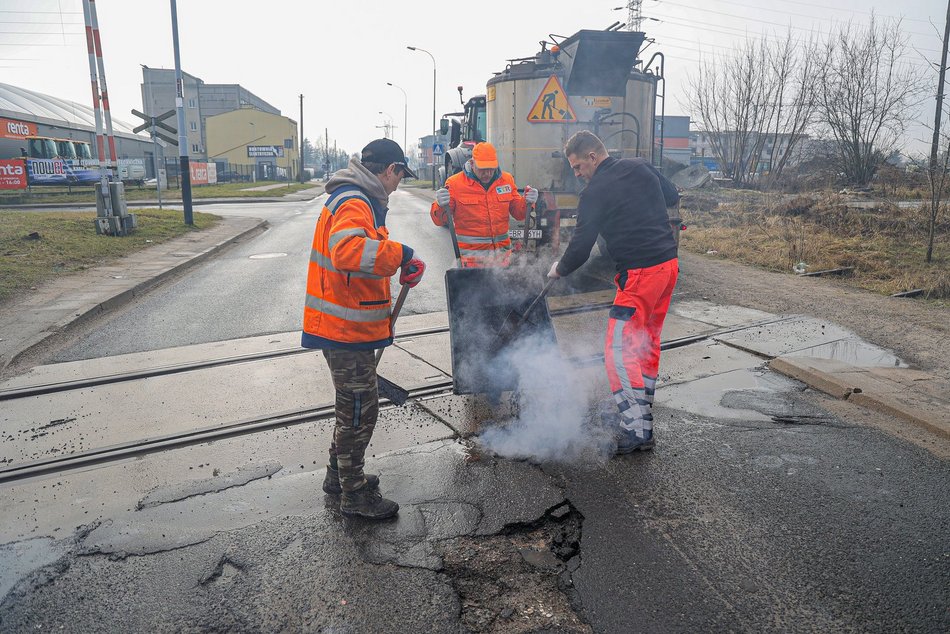 Naprawa nawierzchni ul. Wieniawskiego