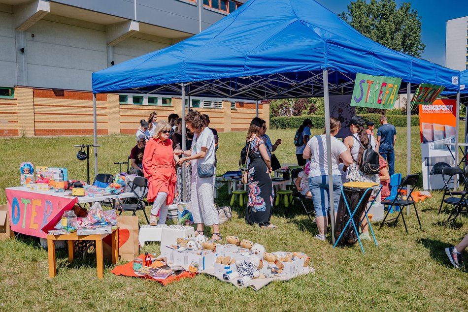 Bieg charytatywny w parku Baden-Powella