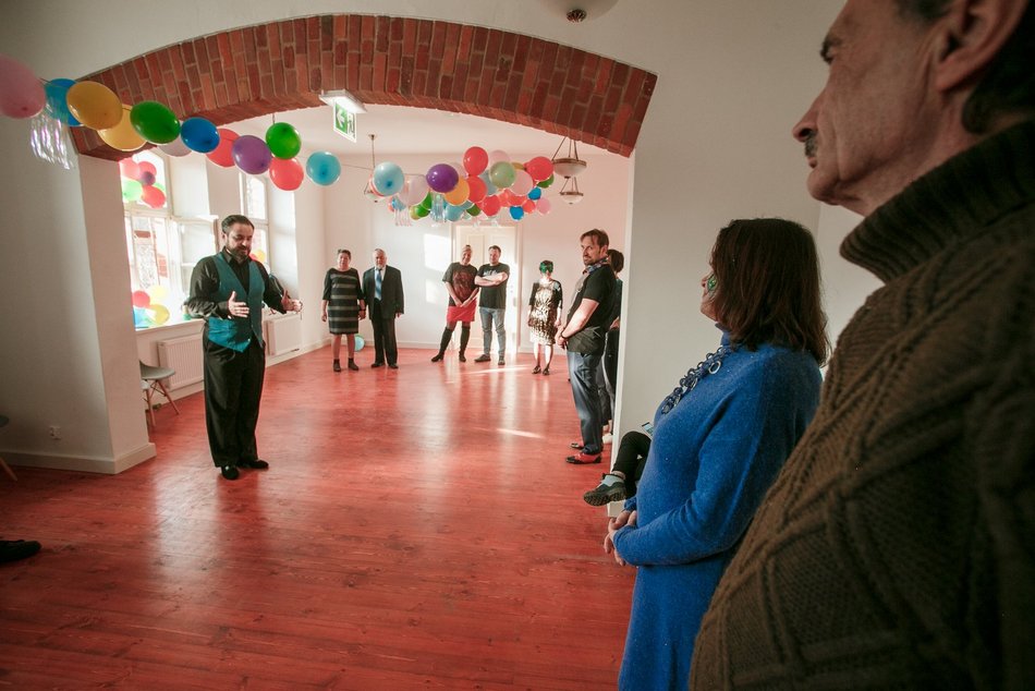 Karnawałowa impreza na Księżym Młynie