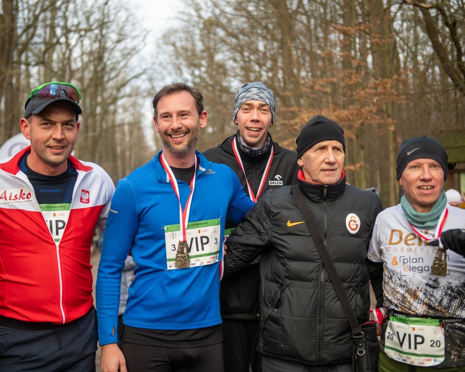 Łódź. Bieg Sylwestrowy w Arturówku