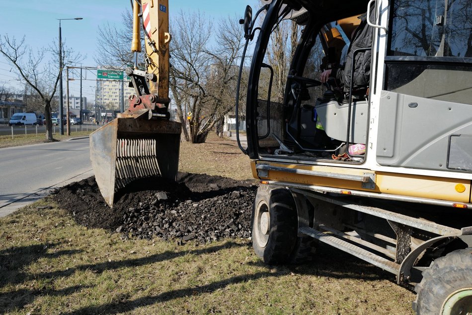 Łódź. Ulica Dąbrowskiego