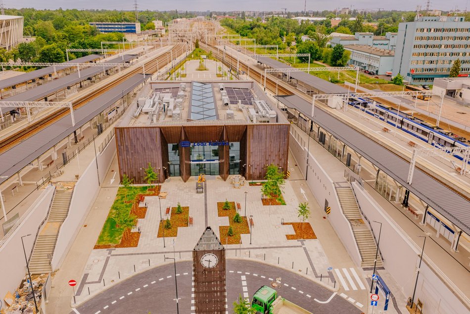 Łódź. Remont dworca Łódź Kaliska coraz bliżej końca. Wiemy, na kiedy zaplanowano otwarcie! [ZDJĘCIA]