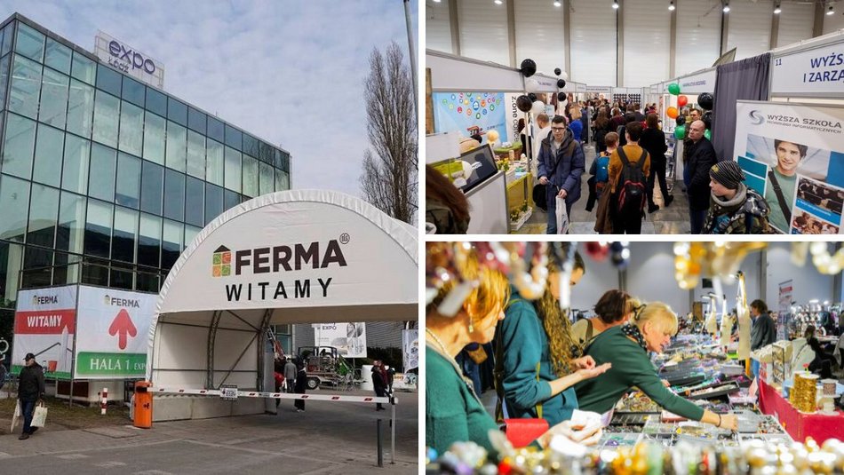 Łódź. Targi w hali Expo Łódź