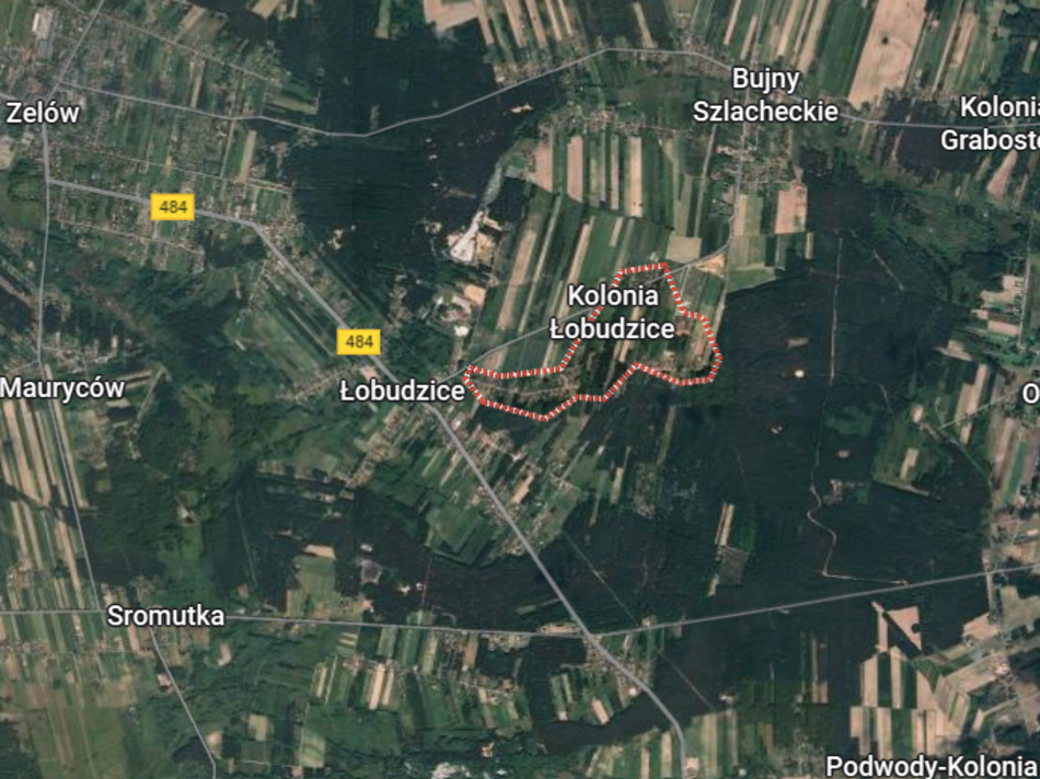 Łódź. Łobudzice Poduchowne - część wsi Kolonia Łobudzice