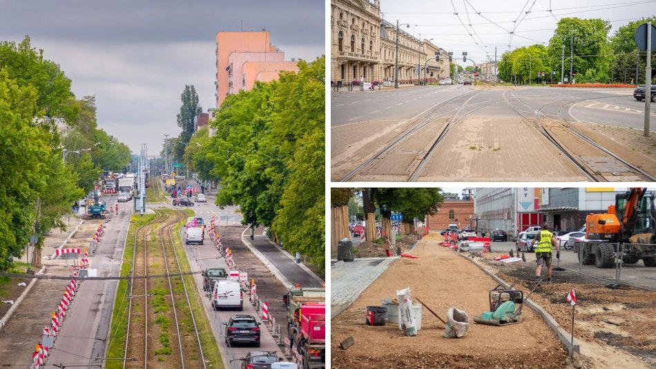 Łódź. Wakacyjne remonty w Łodzi. Aż 49 ulic, torowiska i drogi rowerowe [ZDJĘCIA]