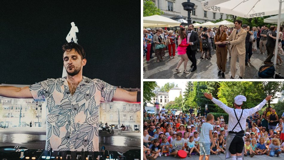 Łódź. Weekend przy Piotrkowskiej w Łodzi. Koncerty, spektakl i pierwsza letnia potańcówka