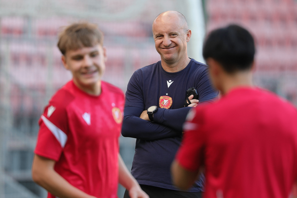 Łódź. Widzew Łódź wraca na boisko. Pierwszy przedsezonowy sparing ze Stalą Rzeszów