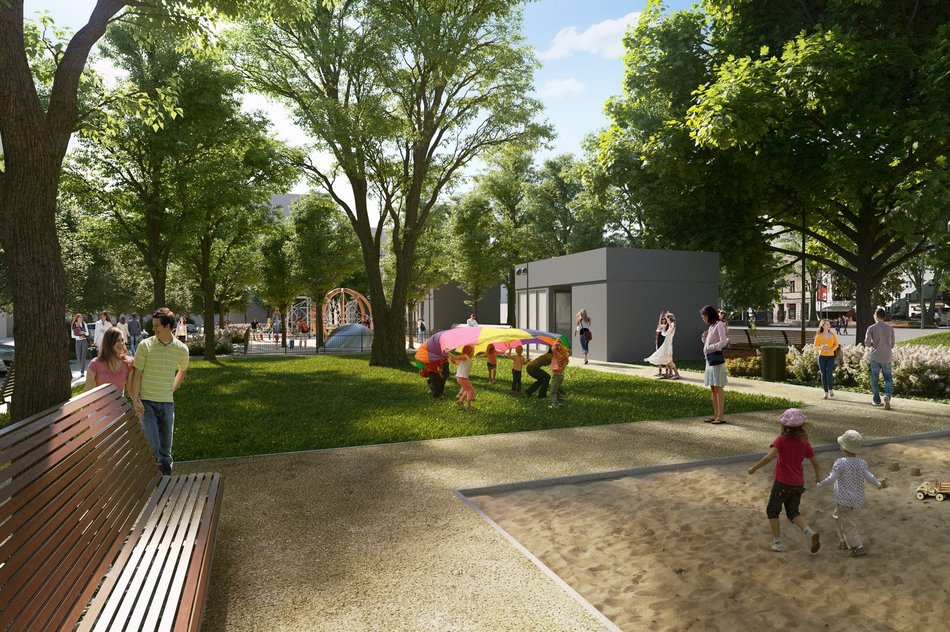 Tak po zmianach ma wyglądać plac Komuny Paryskiej