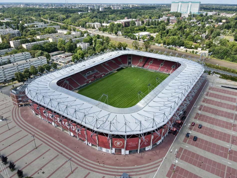 Stadion Widzewa Łódź obecnie