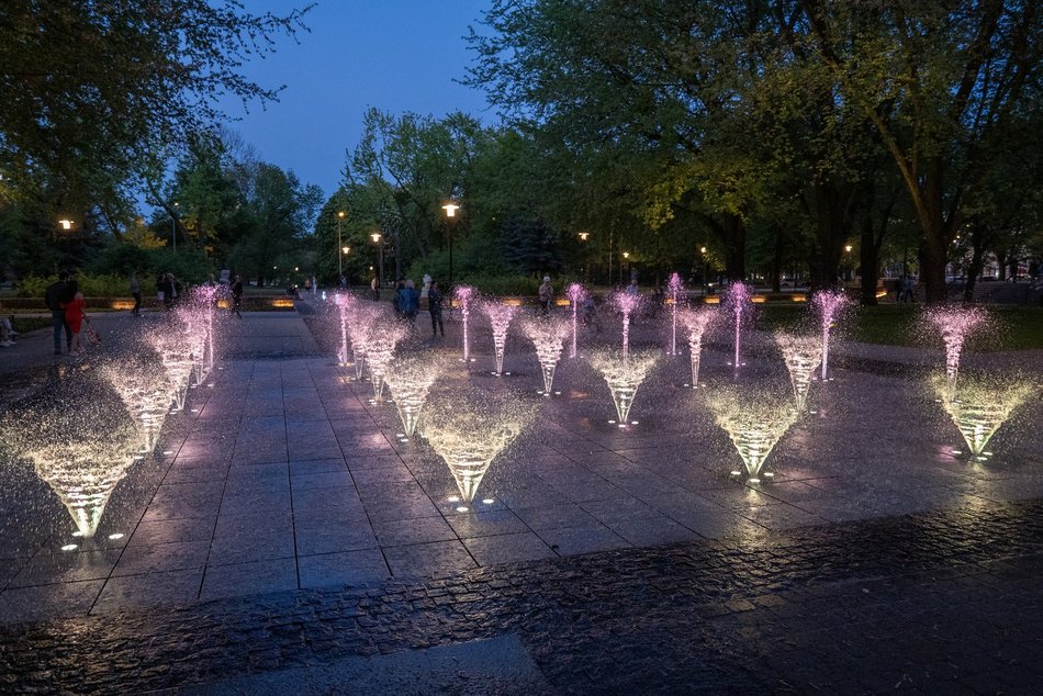 Fontanna w parku Staromiejskim