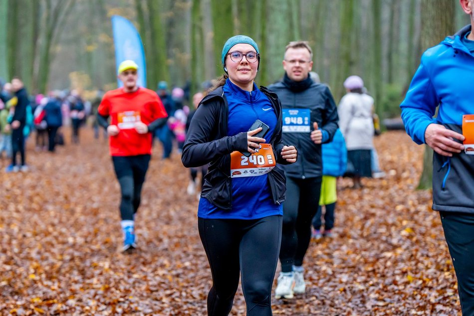 Cookie Run w Lesie Łagiewnickim w Łodzi