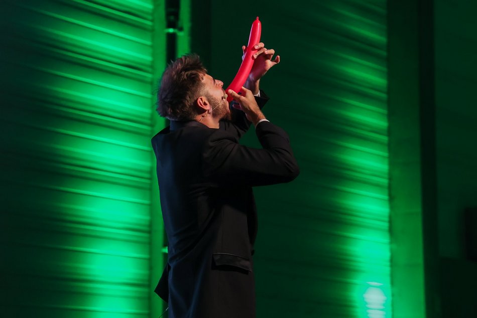 Łódź. Trzeci dzień Future Up! Fest w Łodzi. Byli Maciej Musiał, Kacper Błoński i Czarek Czaruje