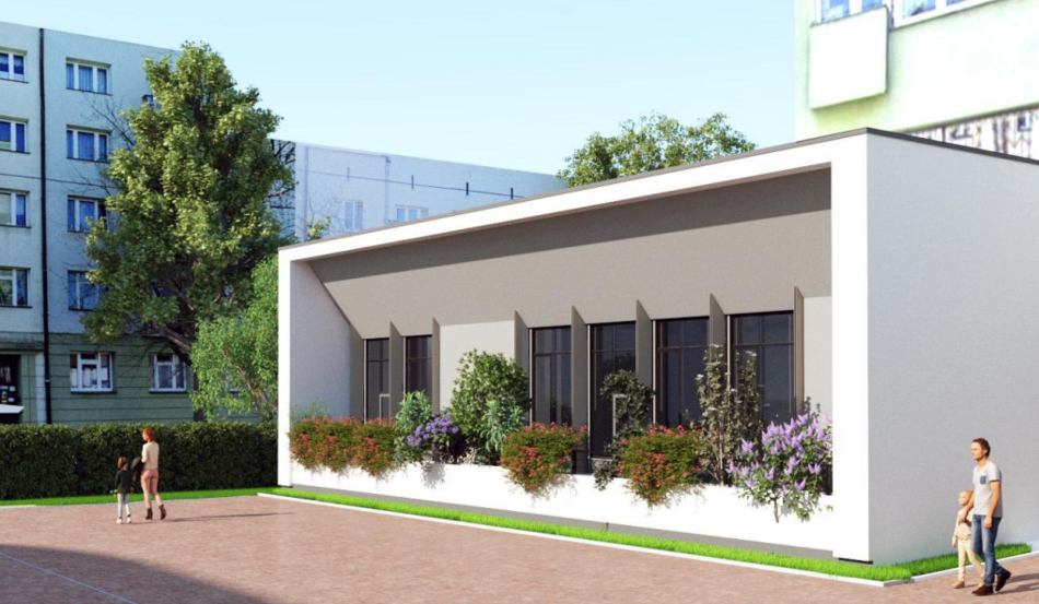 Łódź. Żłobek „Irenka" w Łodzi - wizualizacja