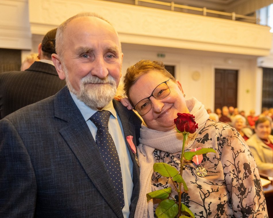 Łódź. Medale za długoletnie pożycie małżeńskie