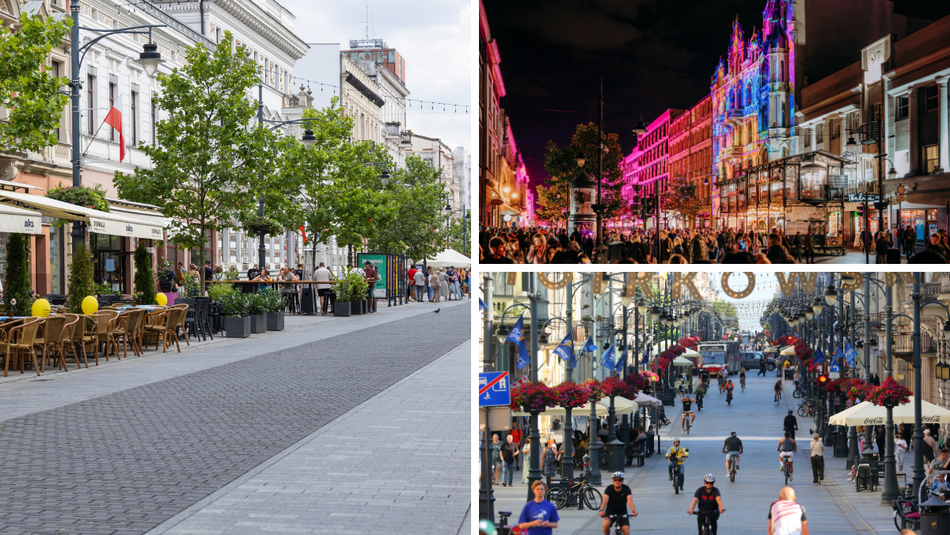 Łódź. Metamorfoza Piotrkowskiej w Łodzi. Więcej pięknych kamienic, zieleni, biznesów i bezpieczeństwa