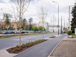 Łódź. Żeromskiego w Łodzi po remoncie. Chodniki bez aut, nowe parkingi i dużo zieleni