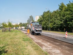 Remont Przybyszewskiego, prace na odcinku pomiędzy Augustów a Puszkina