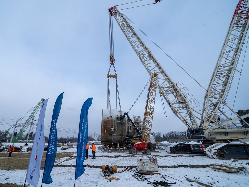 Tunel pod Łodzią. Tarcza Faustyna zmienia kierunek