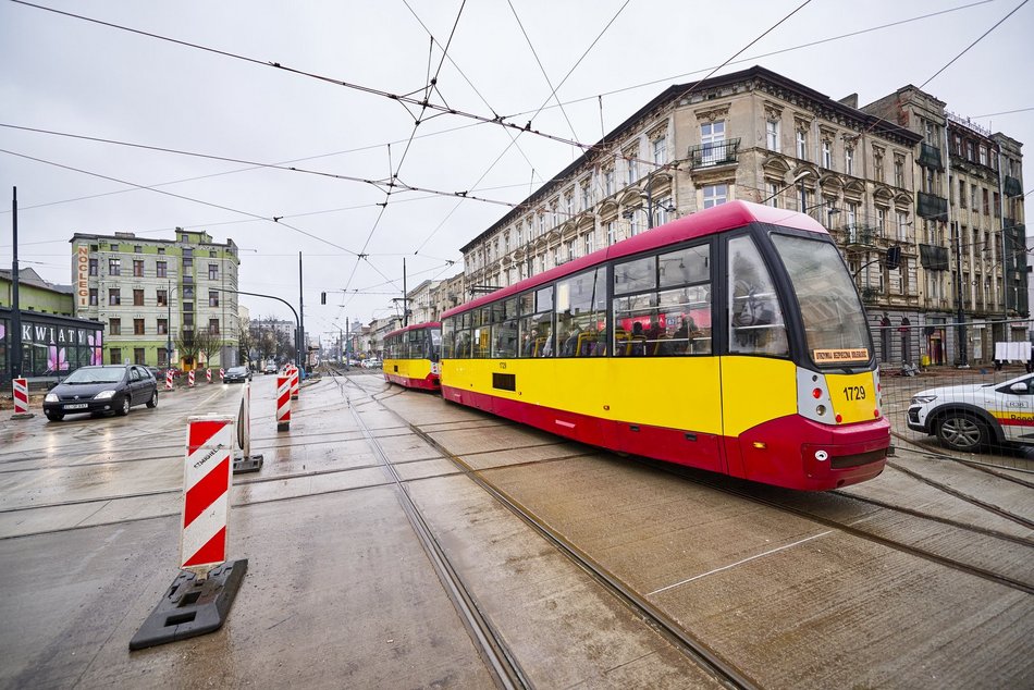 Tramwaje MPK Łódź na Zachodniej, przebudowa ul. Legionów