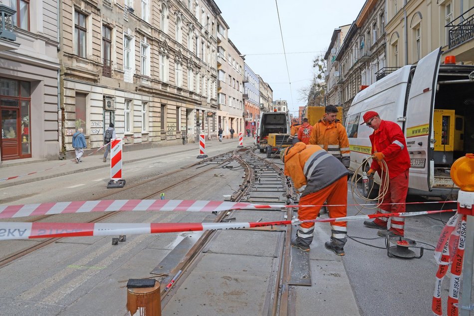 Tramwaje MPK Łódź wrócą na Gdańską! Pojadą dzięki specjalnej nakładce