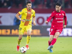 Mecz Widzewa Łódź z Koroną Kielce