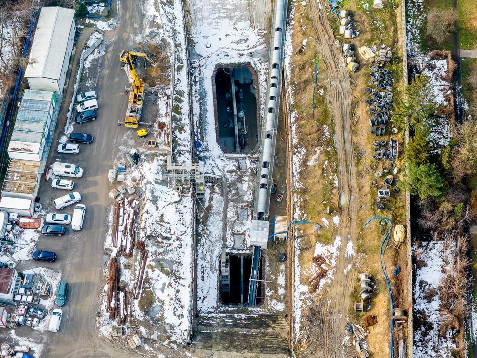 Łódź. Komory na Żubardziu znikają pod ziemią. Koniec prac coraz bliżej