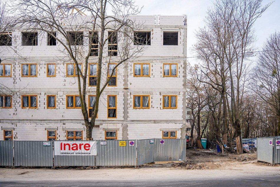 Łódź. Nowa inwestycja przy Lubelskiej. Trwa budowa aż 70 mieszkań