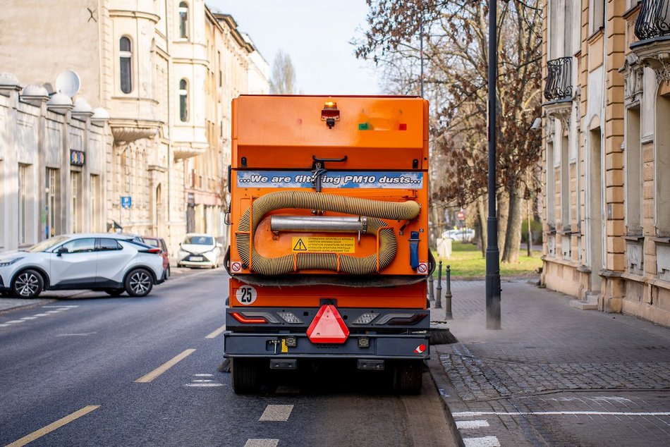 Wiosenne porządki w Łodzi